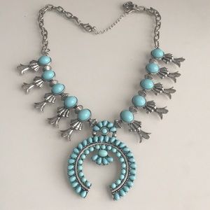 Turquoise Statement Necklace